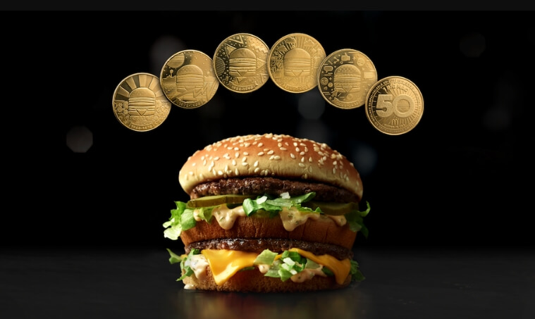Биткойн мог вырасти до $4700 благодаря монете McDonalds